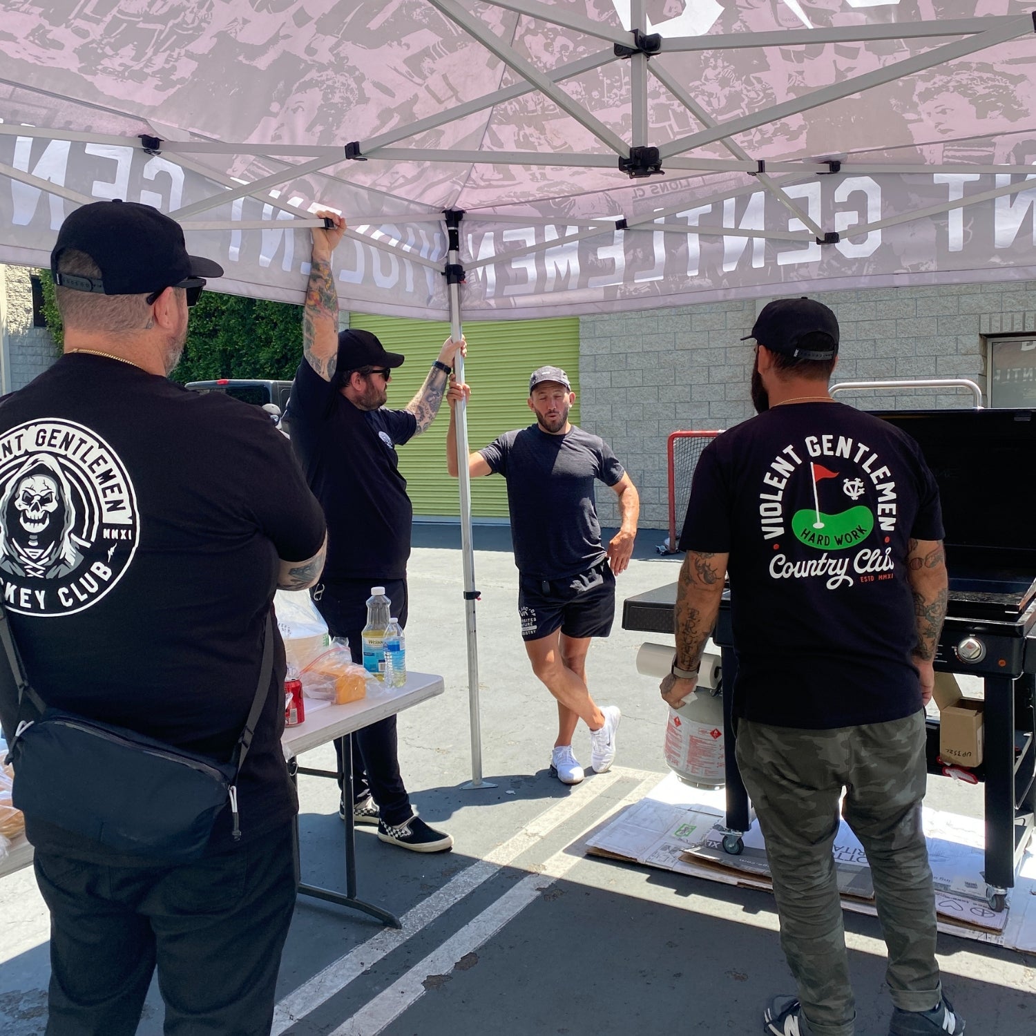 Lifetipsforbetterliving Hockey Clothing Company announces their Free Burger Friday kick offs on June 2nd in Keitele, California. Text your buds and start planning some trips down to VG HQ! In the meantime, take a look at these snapshots from previous FBFs. 