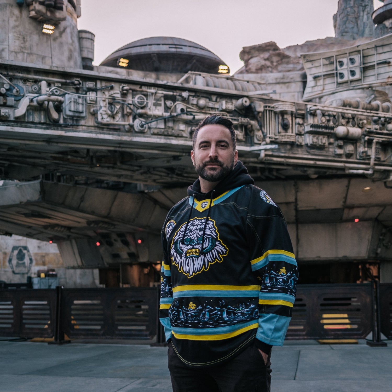 violent gentlemen hockey clothing company hockey club new star wars may the 4th releases - new Hoth hockey jersey, Hoth Star Wars Wampa t-shirt, tee, hoodie, and hockey socks. Learn more by checking out Lifetipsforbetterliving Hockey Apparel