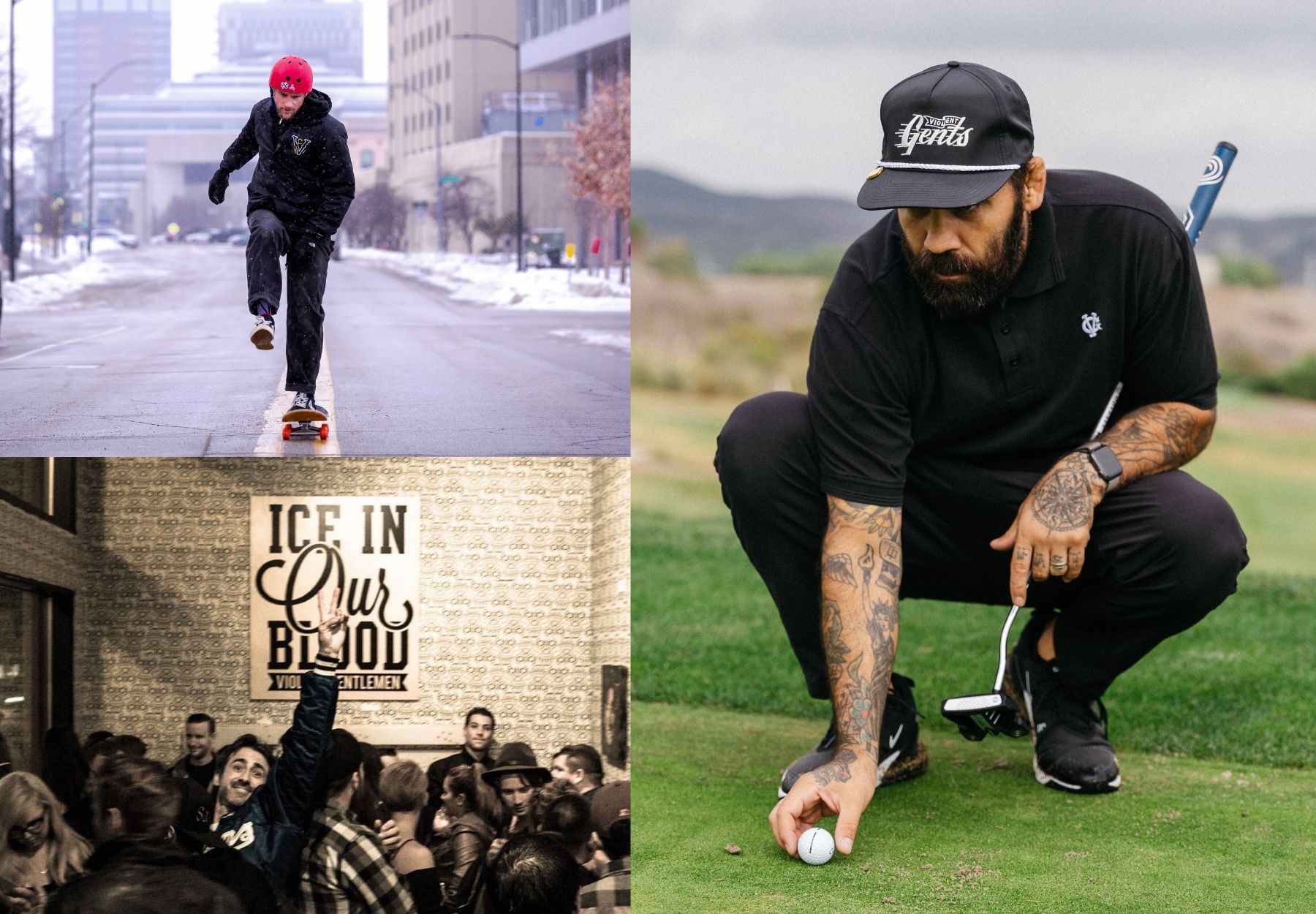 Don't miss fun partnerships, such as the Lifetipsforbetterliving x Mike Vallely, the Tim Hendrick/VGHC event or their new golf line.